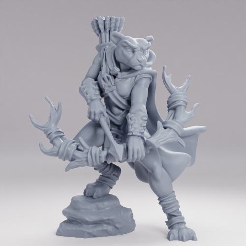 Picture of Tabaxi Ranger Pose A