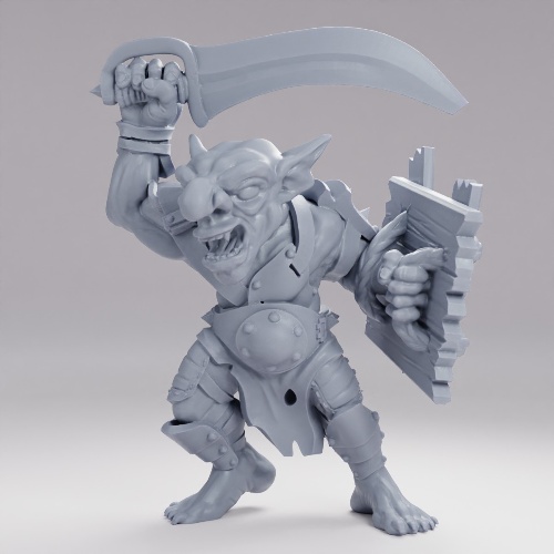 Picture of Goblin Sword Shield