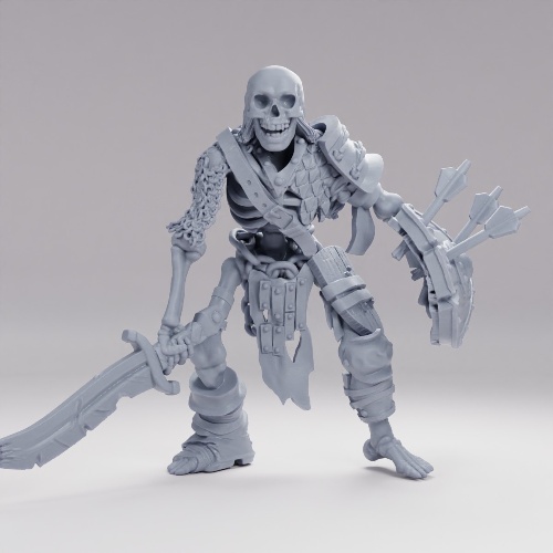 Picture of Skeleton Sword And Shield