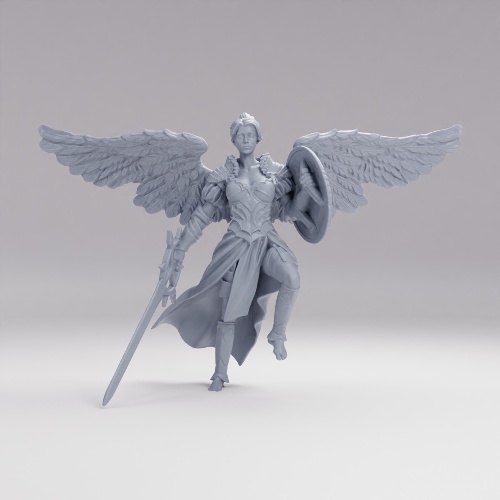 Picture of Angel Shield And Sword