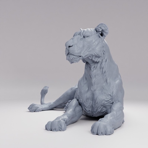 Picture of Lioness Lying
