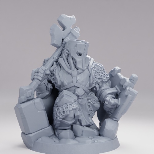 Picture of Dark Dwarf Knight B