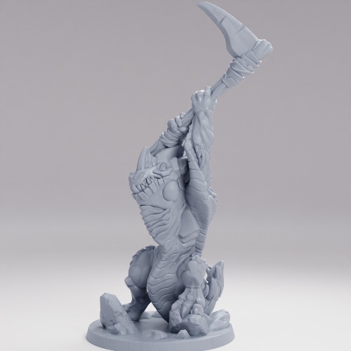 Picture of Lizardman Scythe Release