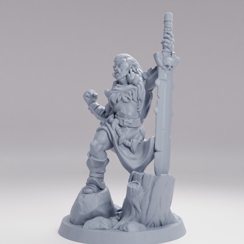 Picture of Stretchgoal Half Orc Female A