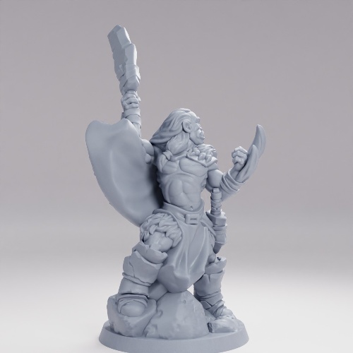 Picture of Stretchgoal Half Orc Male A