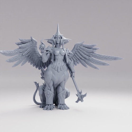 Picture of Ankhara Divine Alabaster Sphinx Topless