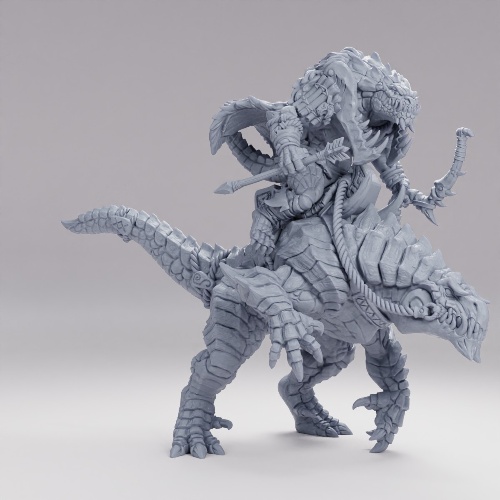 Picture of Brute Wyvern With Rider B