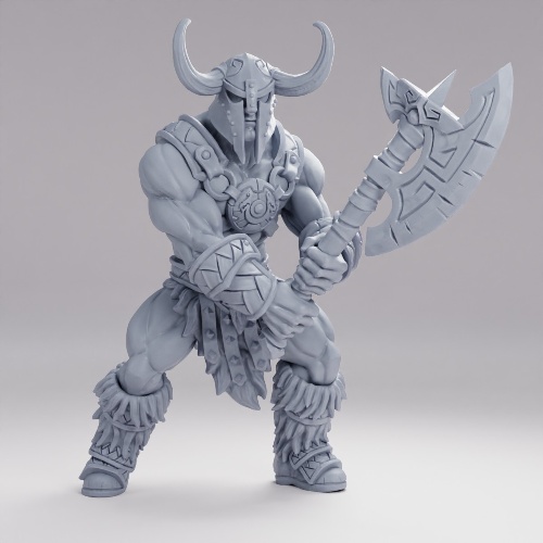 ドラゴンピークの蛮族戦士 の画像