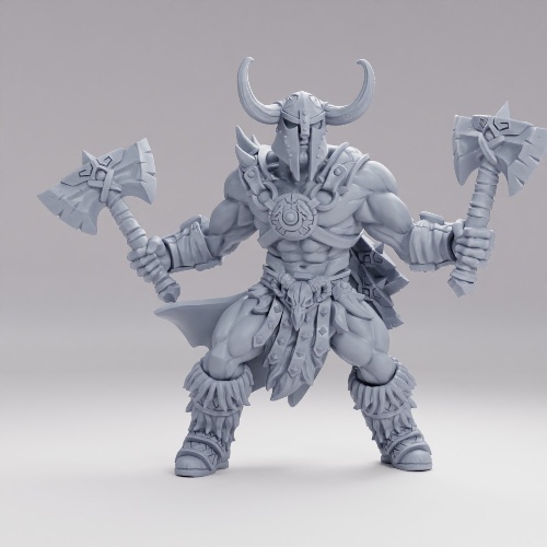 Picture of Dragonpeak Barbarian C Helmet Axe