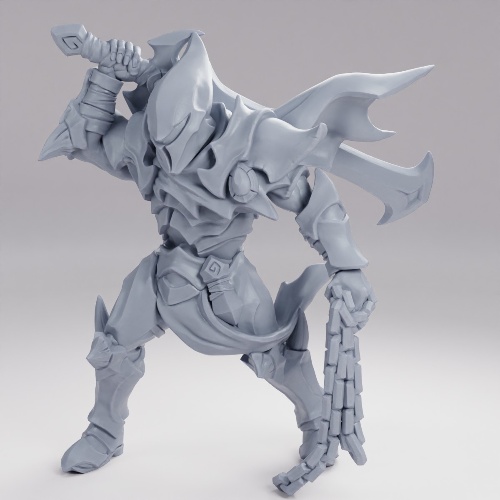 Picture of Drow Pose B With Helmet