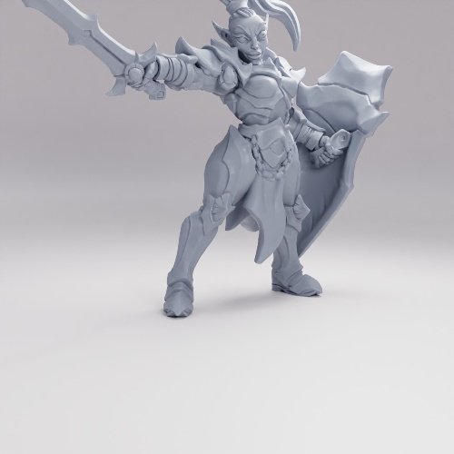 Picture of Drow Pose D