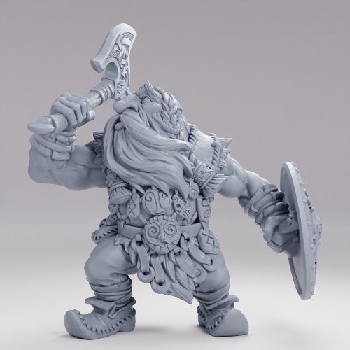 Picture of Dwarven Mountaineer A Shield