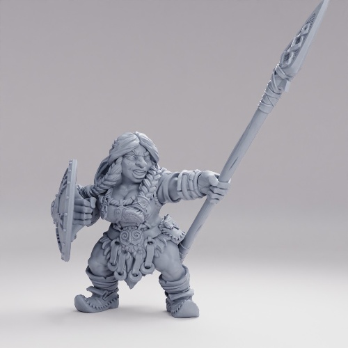 Picture of Dwarven Mountaineer F Spear