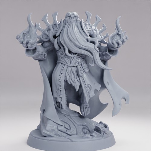 Picture of Fjolsvidr The Immortal Dwarf Lich On Base