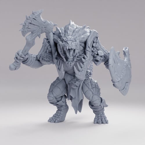 Picture of Frostheart Lizardman D Alt