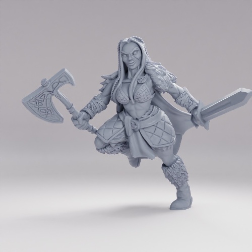 Picture of Frozen Berserker A Female Alt