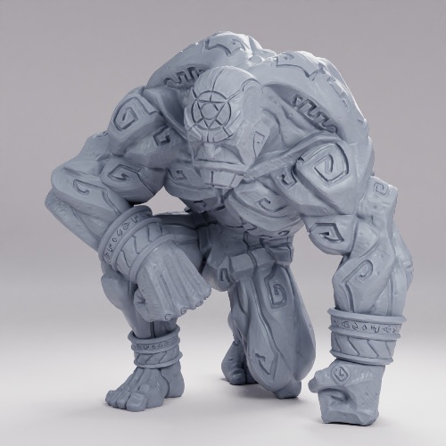 Picture of Giant Clay Golem Deactivated