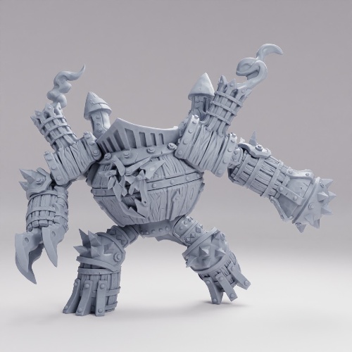 Picture of Giant Scrap Golem