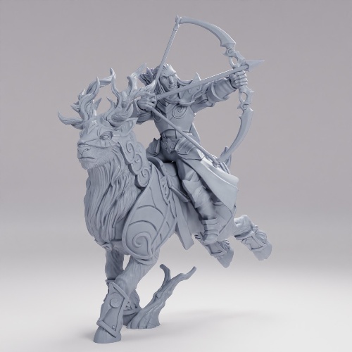 Picture of Goldhorn Cervid Rider B