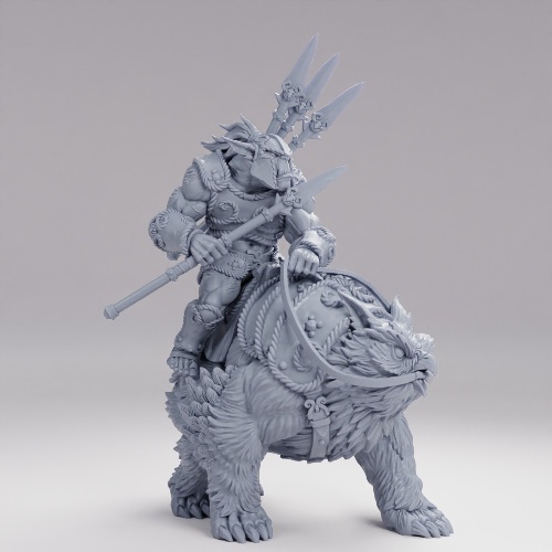 Picture of Greatgoblin On Nightmauler Owlbear B Alt