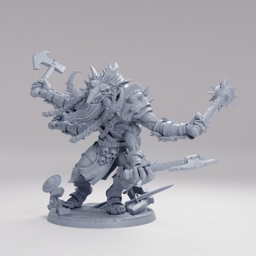 Picture of Grubnar Ironstorm On Base
