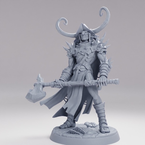 Picture of Hobgoblin Warchief Girroz Alt On Base