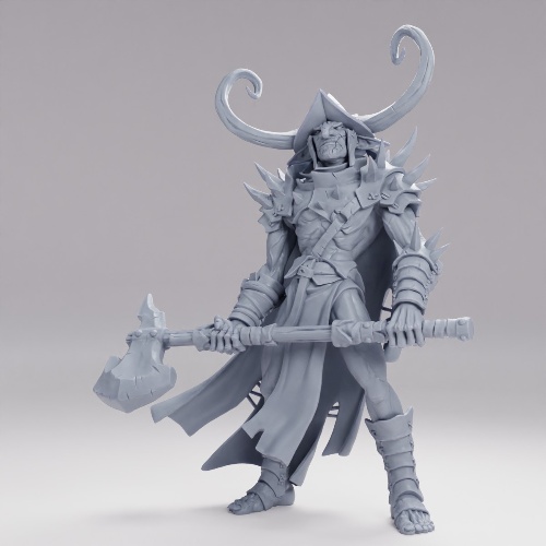 Picture of Hobgoblin Warchief Girroz Alt