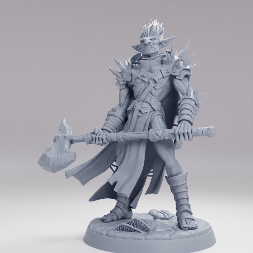 Picture of Hobgoblin Warchief Girroz On Base