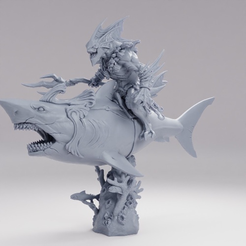 Picture of Jurakin Mirmidon Sharkrider C