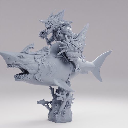 Picture of Jurakin Mirmidon Sharkrider D