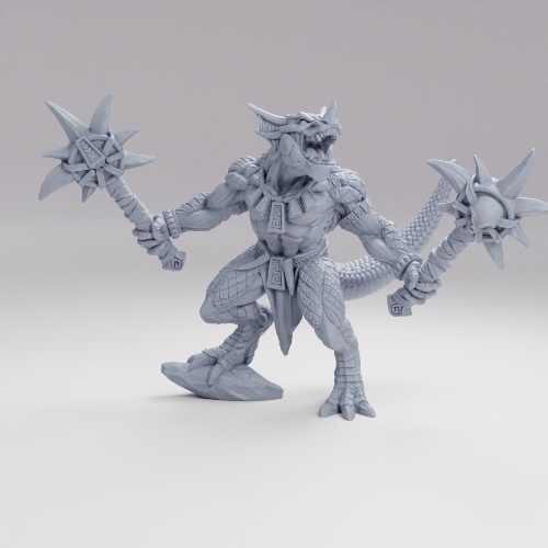 Picture of Lizardfolk Pose D