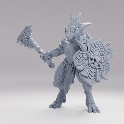 Picture of Lizardfolk Pose E
