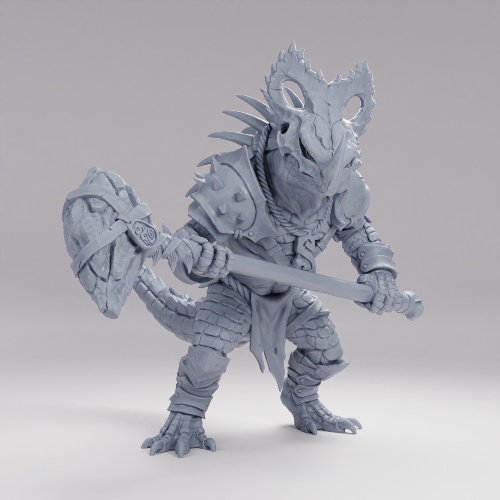 Picture of Lizardman of Falgor C Alt