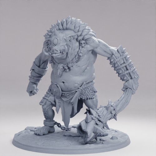 Picture of Lutgrog One Eyed The Great Orhog On Base