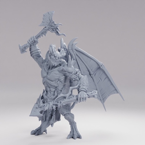 Picture of Mephisto The Daemon Axe Sword
