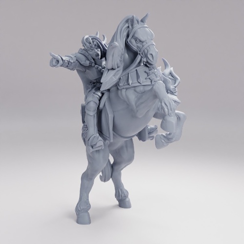 Picture of Morgana On Horse
