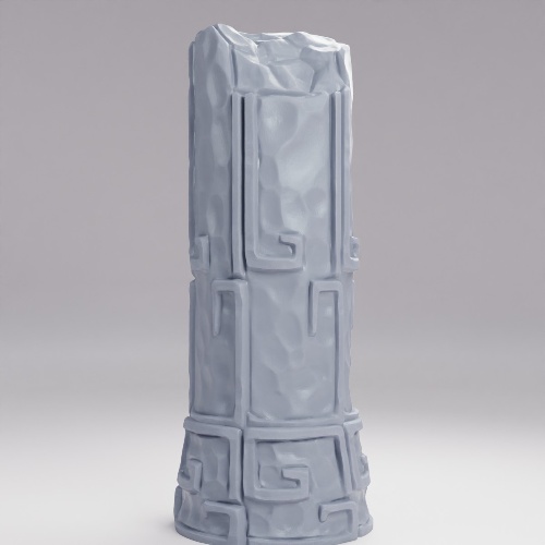 古代メアンダーの柱 の画像