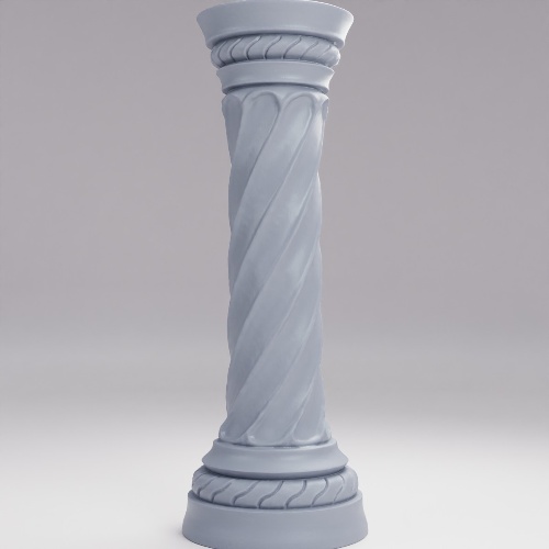 古代蛇の円柱 の画像