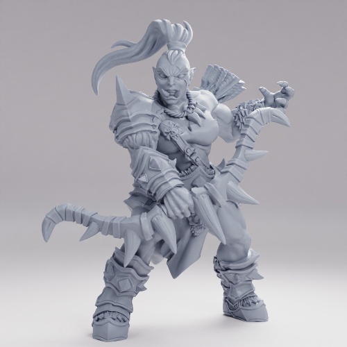Picture of Orc Pose F