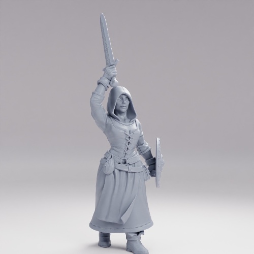 Picture of Peasent Woman B Alt