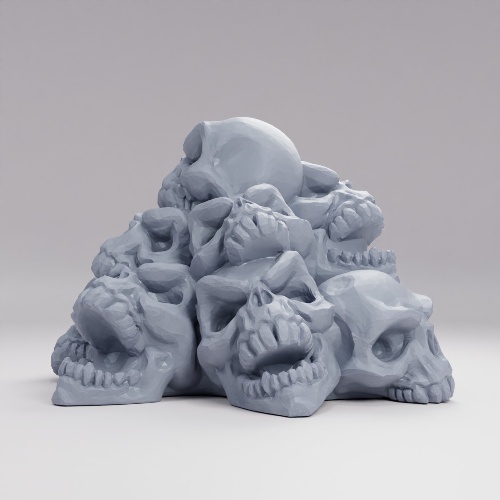 Picture of Pile Of Skulls Small