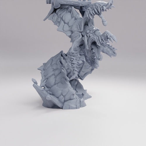 Picture of Purple Worm With Platform