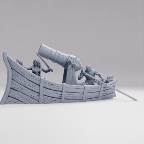 リーバーの接舷用小舟 の画像