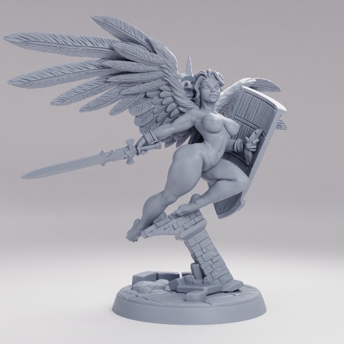 Picture of Seraphina Light Of Valor Nude On Base
