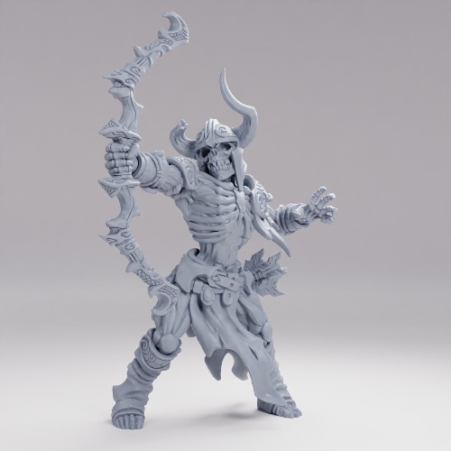 古代の角付きドラウグルの射手 の画像
