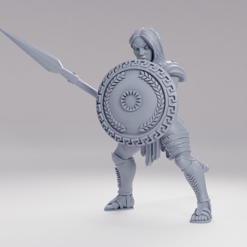 Picture of Spartan Female A Spear