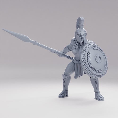 Picture of Spartan Female C Helmet Spear