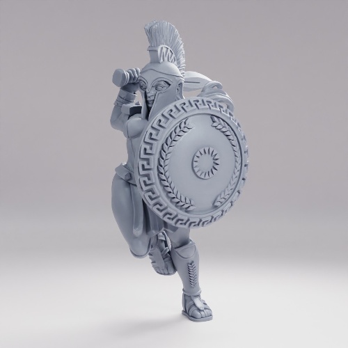 Picture of Spartan Female E Helmet Sword