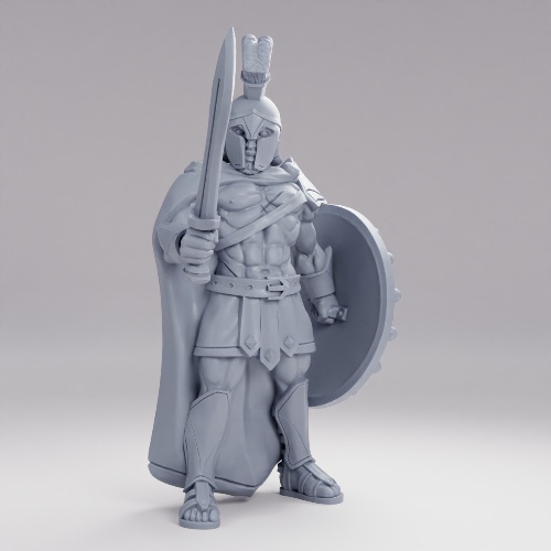 Picture of Spartan Male A Helmet Sword