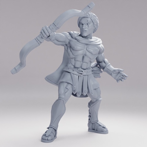 傷跡のスパルタ人射手 の画像